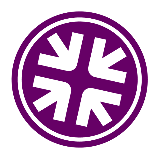 The Behold mark, broken arrows forming a circle around a cross